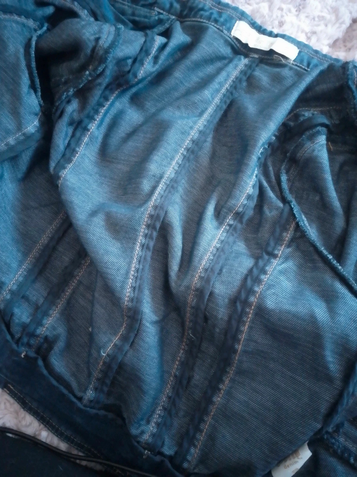 Veste en jean taille S – photo 6